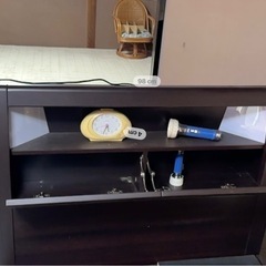 【決まりました】収納付きベッドの画像