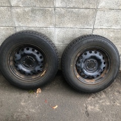 日産純正ホイール　185/70R14　スタッドレス　YOKOHAMA ice GUARD iG60の画像