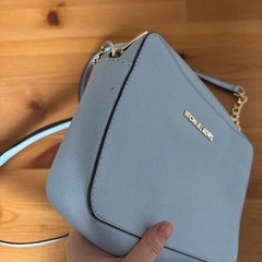 MICHAELKORS ブルー　しょるだーばショルダーバッグの画像