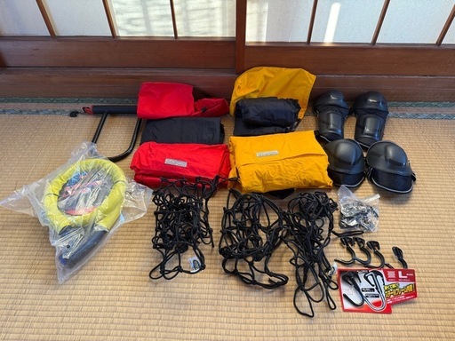 【GO-1241】バイク用品 ゴールドウィン レインスーツ ENGG バイクロック