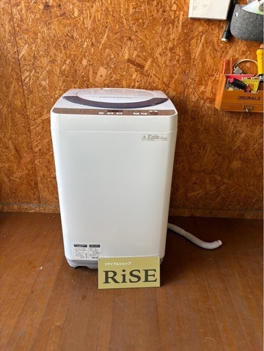 J0601 SHARP シャープ　5.5kg 2016年　縦型洗濯機