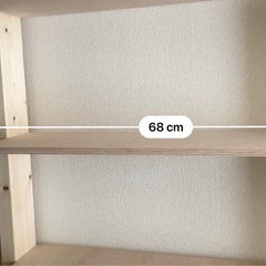 【値下げしました】ワンバイフォー本棚の画像
