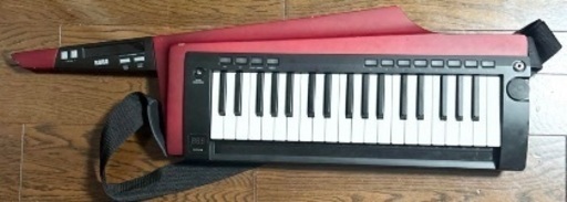 KORG ショルダーキーボード赤