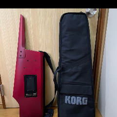 KORG ショルダーキーボード赤の画像