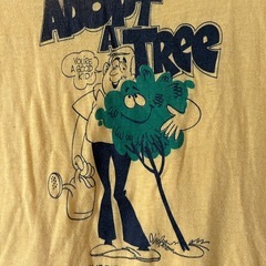 古着 Tシャツ 襟カットの画像
