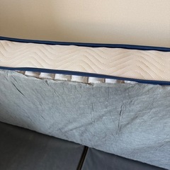 シングルベッド　ニトリ　システム収納　マットレスセットの画像