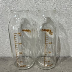Pigeon産院用哺乳瓶200ml 2本セットの画像