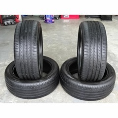 値下げ！！バリ溝　2年前新品タイヤ購入　トヨタ純正　50エスティマ  オプション18インチセットの画像