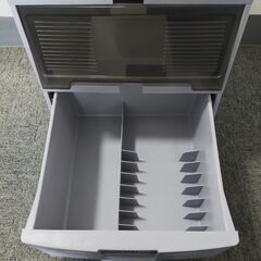 △ compoYUTAKUN コンポゆうたクン TVゲーム専用ワゴン 収納ボックス 収納ケース キャスター付き キズ、汚れありの画像