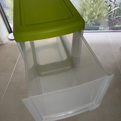プラスチックスリムな3段収納の画像