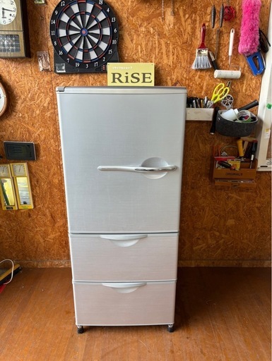 J0605 AQUA 255L 2012年　アクア　3ドア冷蔵庫　※サイドポケット3つ欠品