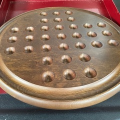 1人チェス木製イタリア製未使用長期保管品の画像