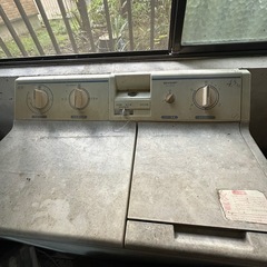 0円　2槽式洗濯機 2台 の画像