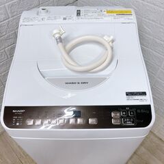 B100799 シャープ 6.5kg 洗濯機 一人暮らし 小型の画像