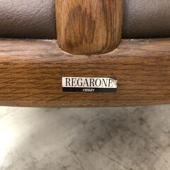 【ジャングルジャングル石津店】REGARONE　ダイニングセット　レトロ　おしゃれ　ブラウン  クリーニング済み 堺市 石津 堺市 西区 東区 北区 南区 堺区 の画像
