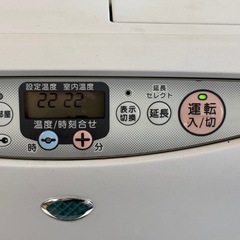 【通電確認済】コロナ 石油ファンヒーター 本体 FK-M43（基本型式 FH-EX43BY）／CORONA 灯油 ヒーター 暖房器具 EX系 レトロの画像