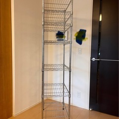 高さ180cm大型スチールラックの画像