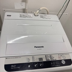 【11月上旬まで！】Panasonic洗濯機の画像