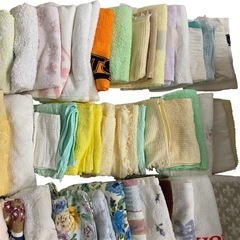 【まとめ】タオル　ぞうきん　まとめて　計95点の画像