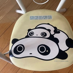 子ども用　ピーピー椅子　たれぱんだの画像