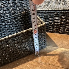 ニトリ 収納ケース 収納カゴ 蓋付き 2個セットの画像