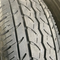 中古・夏タイヤ２本セットの画像