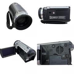 186000 Panasonic パナソニック ビデオカメラ 美品 デジタルハイビジョンビデオカメラ　ハンディカム HDC-TM650  シルバー [0000000001596]の画像