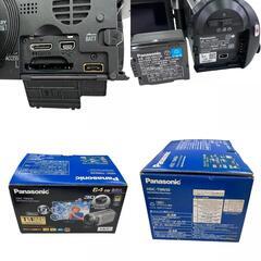186000 Panasonic パナソニック ビデオカメラ 美品 デジタルハイビジョンビデオカメラ　ハンディカム HDC-TM650  シルバー [0000000001596]の画像