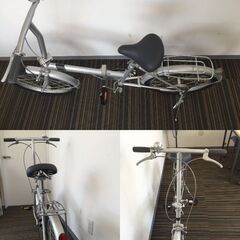 ○折りたたみ自転車 SAKAMOTO ZAPATOS 自転車 コンパクト サイクリング 通勤 通学 運動 (NF251008)303-580の画像