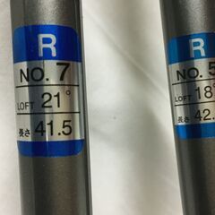 A3913　ゴルフクラブ　Chaucer　FW-05　5W 18°　7W 21°　2本組　FLEX-R　CG77の画像