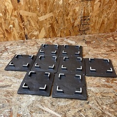 (s7555) 正方形のお皿 まとめて8枚 角皿 和皿 和食器 キッチン用品 飲食店 家庭用品 店舗の画像