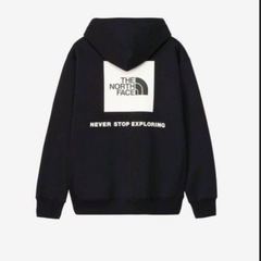 THE NORTH FACE ブラックパーカーの画像