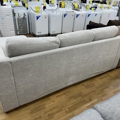 【ドリーム川西店御来店限定】Thomasville Kent L字ファブリックソファ ／クリーニング済み【2125540000038345】の画像