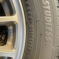 TOYO TIRESスタッドレスタイヤホイールセット 195/65R15の画像