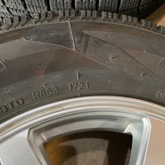 中古スタッドレスタイヤホイール4本セットの画像