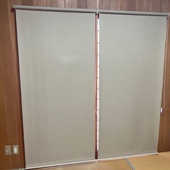 ロールスクリーン８点セット【和室にも最適】の画像