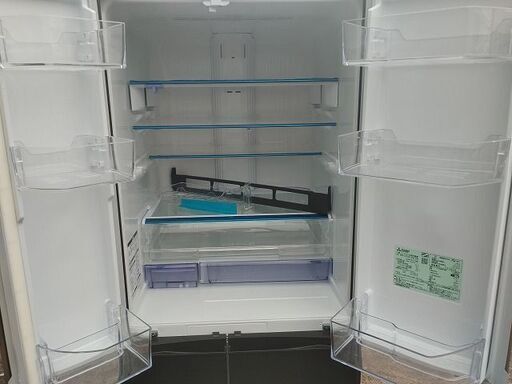 三菱 MR-JX52A-RW1 517L 6ドア冷蔵庫（未使用、美品）2017年式