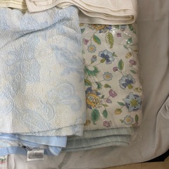 【まとめ売り】タオルケット　計7枚　汚れ有りの画像