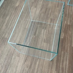 新品未使用　ガラス水槽60×45×45の画像