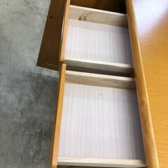 【ジャングルジャングル石津店】シューズボックス　下駄箱　ナチュラル　幅90cm  収納家具 ブラウン クリーニング済み 堺市 石津の画像