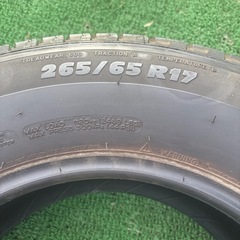 ミシュラン 265/65R17 未走行？タイヤ1本の画像