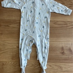 カナダ製 Baby’s Own カバーオール 18ヶ月 綿100% 足つきの画像