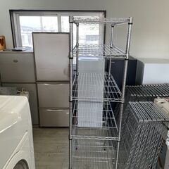 使用３か月　アイリスオオヤマ　スチールラック 幅91cm メタルラック 6段 SE-918E メタルシェルフ ７台あります。の画像