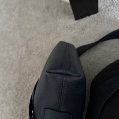 ■美品■　ダンヒル ショルダー バッグ カバン 肩掛け レザー ネイビーの画像