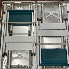 コールマン　折りたたみテーブル　廃盤の画像