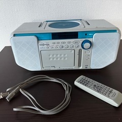 KENWOOD ケンウッド　CD/MDラジカセの画像