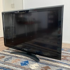 SHARP AQUOS 40型テレビの画像
