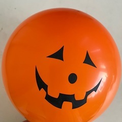 ハロウィン　風船　1袋100個入りの画像
