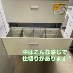 オカムラ 天板付きラテラルキャビネットの画像