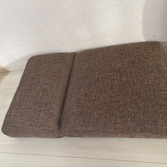 リクライニング　ローソファーの画像